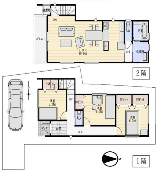 堺市東区西野の新築一戸建