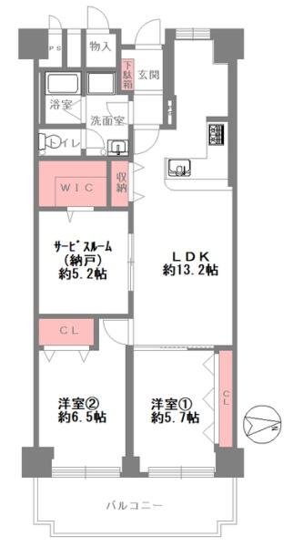 ローレルハイツ北天満１号棟