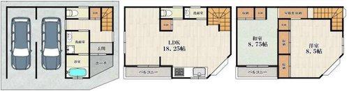 寝屋川市堀溝３丁目の中古一戸建