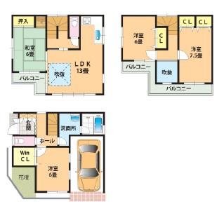大阪市西淀川区出来島２丁目の中古一戸建て