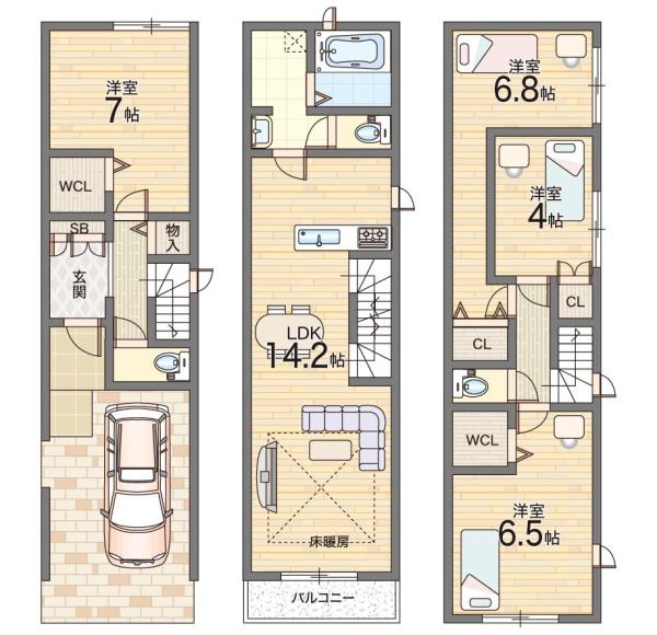 東大阪市岩田町４丁目の中古一戸建て