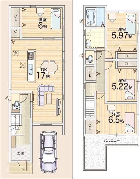 東大阪市豊浦町の新築一戸建