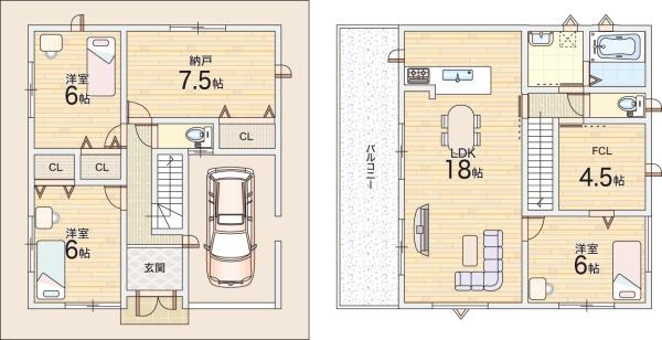 摂津市正雀４丁目の新築一戸建