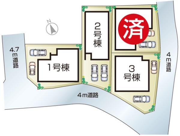 東大阪市日下町７丁目の新築一戸建