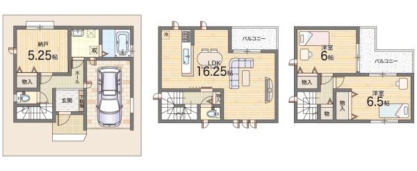 東大阪市新池島町１丁目の新築一戸建