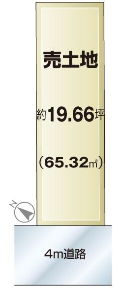 大阪市東住吉区田辺６丁目の売土地