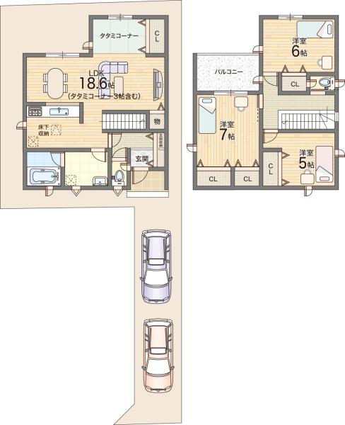 東大阪市布市町１丁目の新築一戸建
