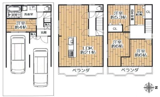 大阪市鶴見区緑３丁目の中古一戸建