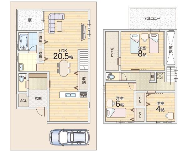 大阪市西淀川区中島１丁目の中古一戸建