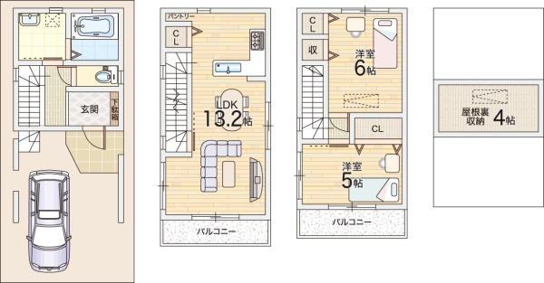 東大阪市下小阪４丁目の土地