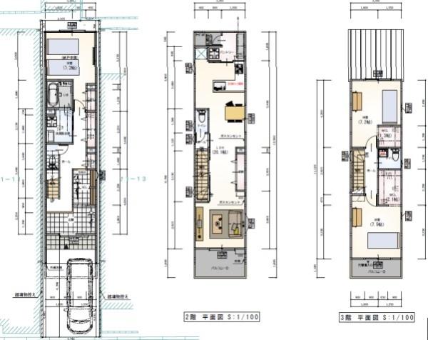 大阪市東住吉区鷹合１丁目の新築一戸建