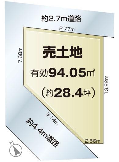 大阪市城東区成育４丁目の売土地