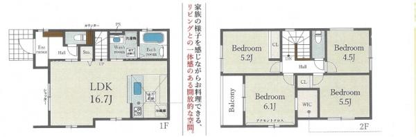 四條畷市二丁通町の新築一戸建