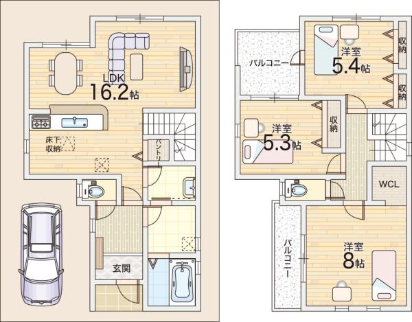 東大阪市寺前町２丁目の新築一戸建