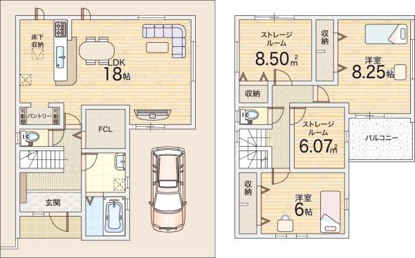 大阪市東住吉区照ケ丘矢田３丁目の新築一戸建