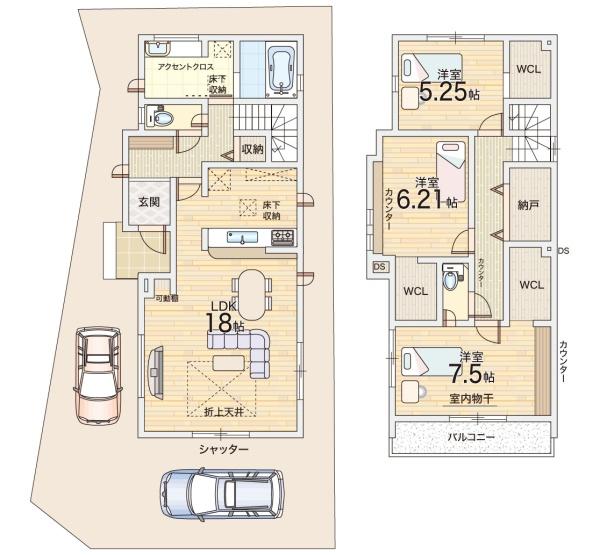 枚方市渚東町の新築一戸建