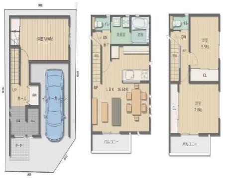 豊中市島江町２丁目の新築一戸建