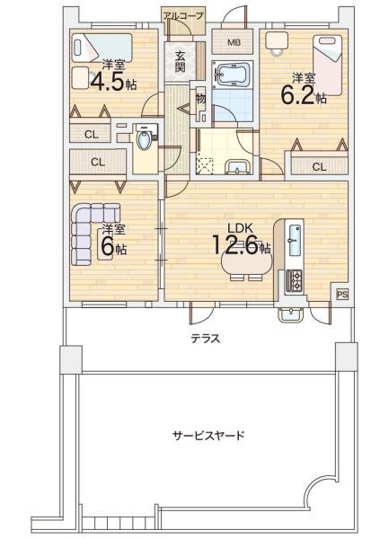 プレステ１５番館鶴見緑地