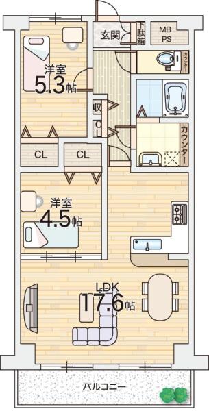 ユニハイム千船２号棟