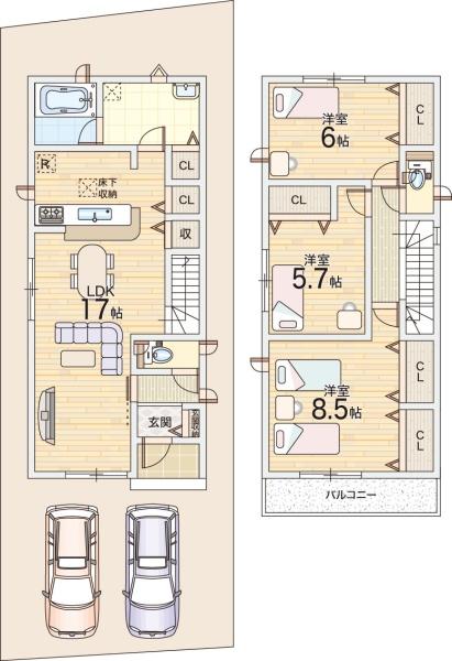 東大阪市日下町7丁目の新築一戸建
