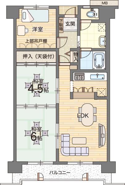 【千舟リバーサイドヴィラＤ棟】