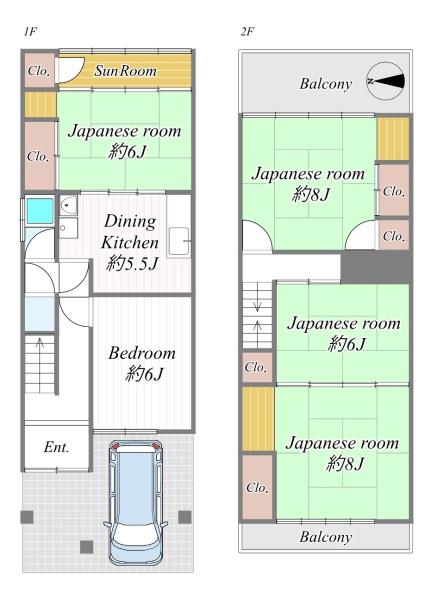門真市南野口町の中古一戸建