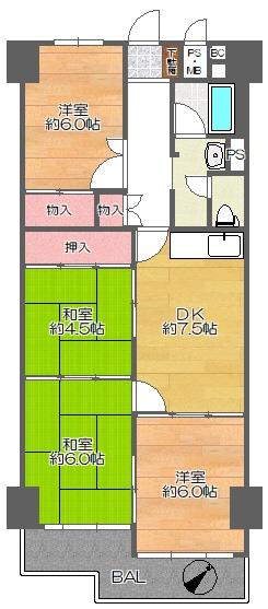 新北野第３コーポ