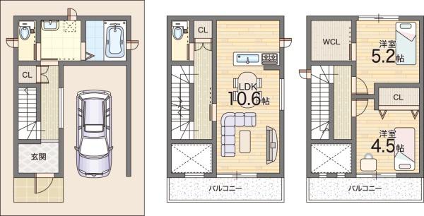 東大阪市新池島町１丁目の中古一戸建