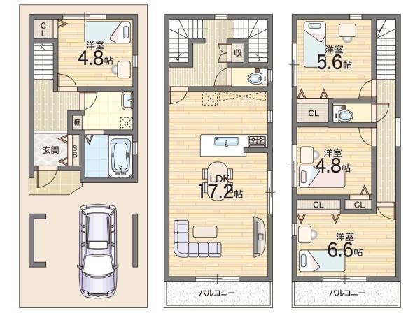 大阪市港区港晴３丁目の売土地