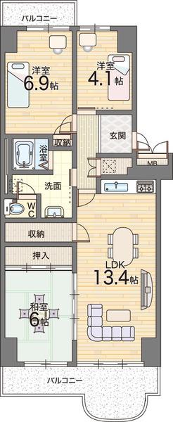 ユニハイム千里丘１号棟