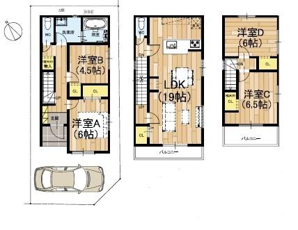 摂津市千里丘東５丁目の新築一戸建