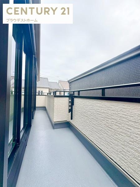 東大阪市大蓮東2丁目の新築一戸建(バルコニー)