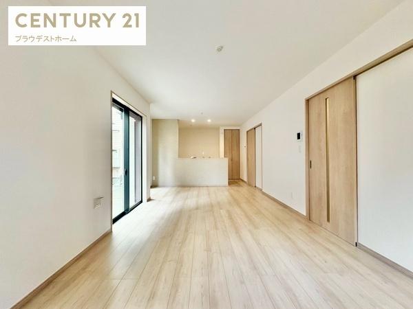 東大阪市大蓮東2丁目の新築一戸建(リビング)