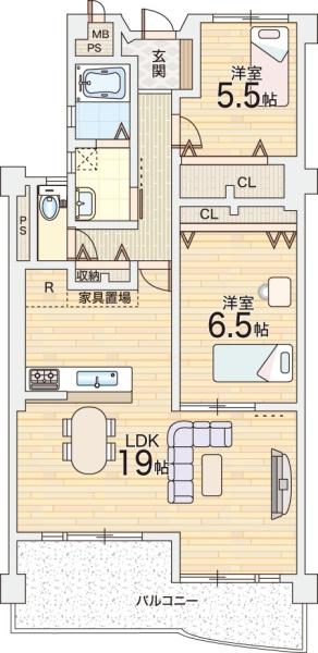 京橋南コーポ３号棟