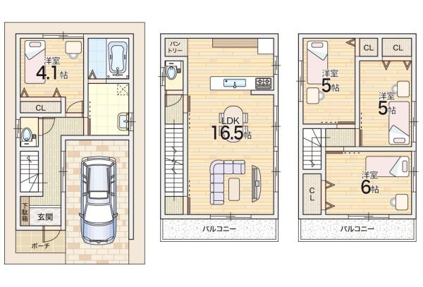 門真市大橋町の土地