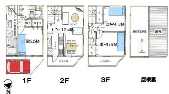 大阪市大正区南恩加島６丁目の新築一戸建