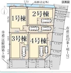 大阪市東住吉区住道矢田４丁目の新築一戸建