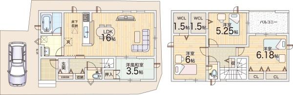 枚方市長尾峠町の新築一戸建