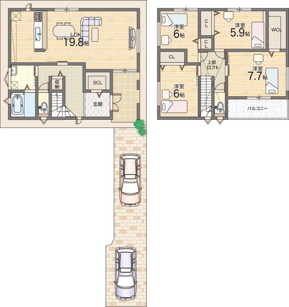 東大阪市新家２丁目の中古一戸建