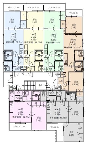 プラウデストコート・地下鉄「高井田」駅歩9分R3築