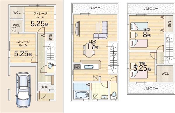 門真市上野口町の新築一戸建