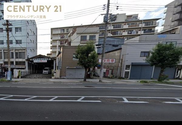売土地阿倍野筋面す　商業400・8032.3坪