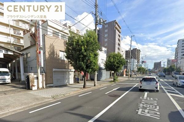 売土地阿倍野筋面す　商業400・8032.3坪