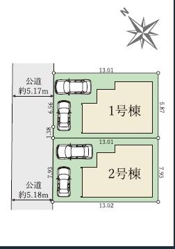 交野市松塚の新築一戸建