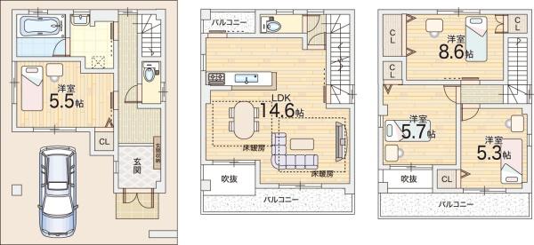 大阪市西成区千本北2丁目の中古一戸建