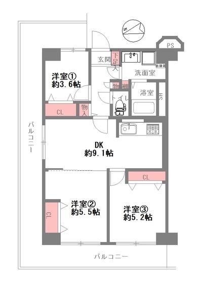 ネオコーポ鶴見緑地