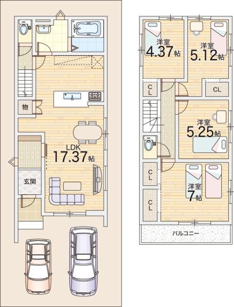 寝屋川市初町の新築一戸建