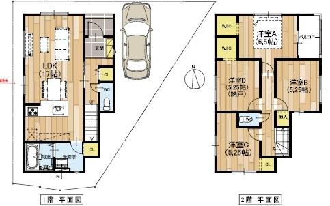 寝屋川市高柳２丁目の新築一戸建