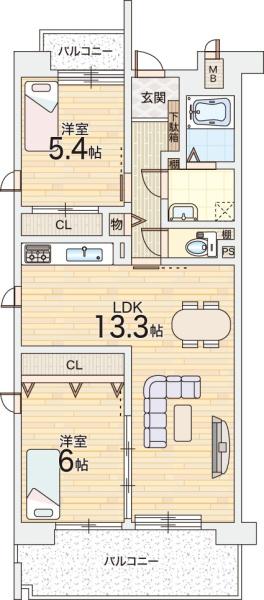 グランドメゾン松屋町