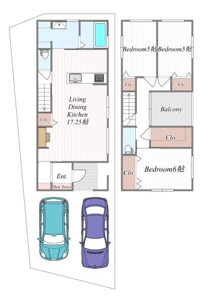 八尾市久宝園３丁目の土地